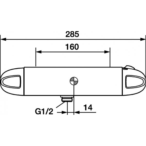 FM Mattsson Säkerhetsblandare för dusch, 9000 FM Mattsson Säkerhetsblandare för dusch, 9000