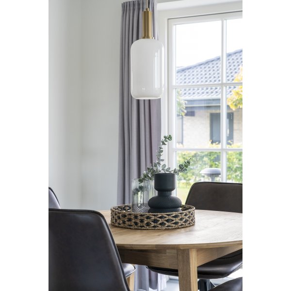 Nerja bricka - Svart/beige
