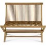 Trädgårdssoffa Saltö teak 100 cm Trädgårdssoffa Saltö teak 100 cm
