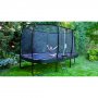 Studsmatta Elegant Premium - Rektangulr 214x366 cm + Skerhetsnt Deluxe