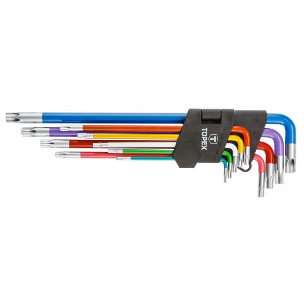 Torxnyckelset T10 - T50, 9 delar