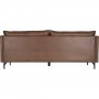 Vintage sofa 3-personers brun 223 cm Vintage sofa 3-personers brun 223 cm