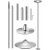 Poledance stång | Dans stång | Justerbar i höjd 220-274cm | Stål Konstruktion Poledance stång | Dans stång | Justerbar i höjd 220-274cm | Stål Konstruktion