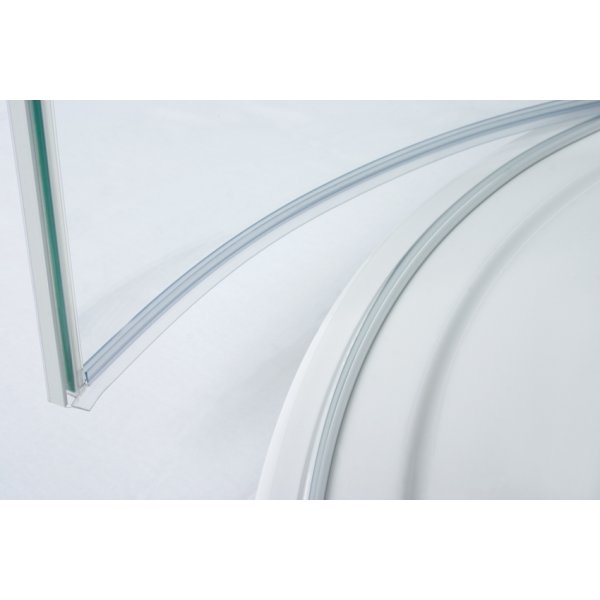 Duschhörn Halvrunt TX - 6mm glas Duschhörn Halvrunt TX - 6mm glas