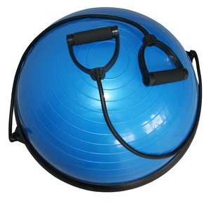 Balansboll - Halvklot med träningsband - Balansplattor