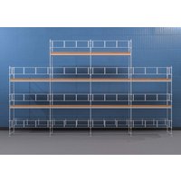 Byggnadsställning HAKI Ram 12x6 m + Gaveltopp - Aluminium Byggnadsställning HAKI Ram 12x6 m + Gaveltopp - Aluminium