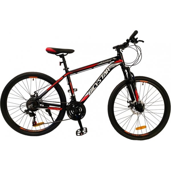 Mountainbike - 27,5\\\" Svart/rd