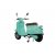 Elektrisk moped - 2000W Grön