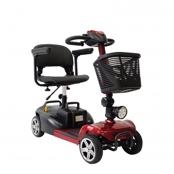 Promenadskoter 250W - Elektrisk 4 Hjul Batteri