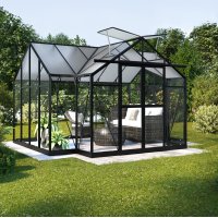 Växthus Triton med härdat glas - 10,2 m² Växthus Triton med härdat glas - 10,2 m²