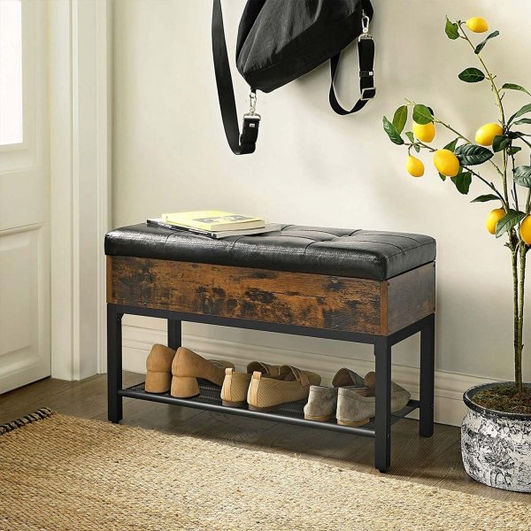Tomas hallb�nk 70 cm - Brun/svart