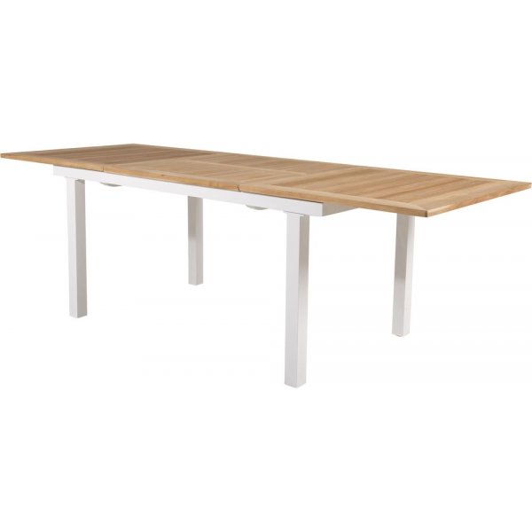Dotorp Matbord � Vit/Teak