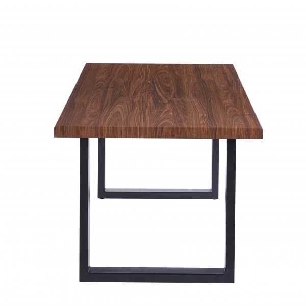 Aster matbord 160x90 cm - M�rkbrun ek