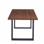 Aster matbord 160x90 cm - M�rkbrun ek