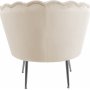 F�t�lj i beige sammet - Kingsley