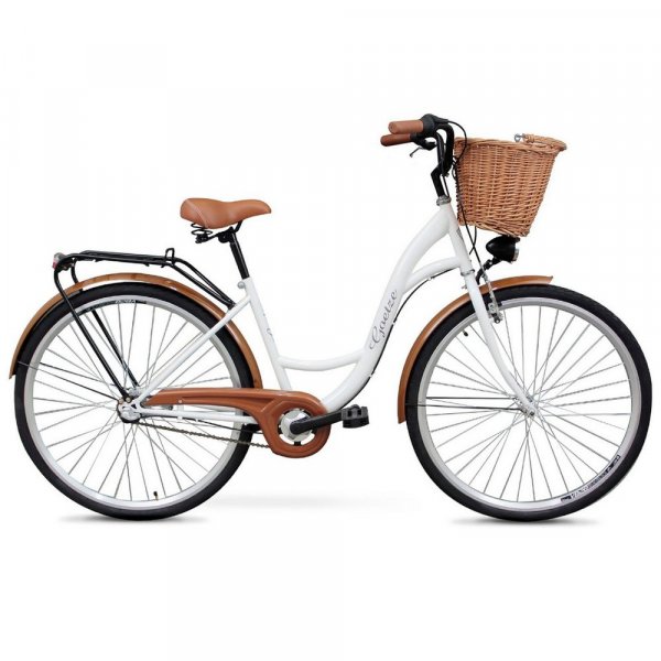 Cykel Classic 28\\\" - 3 vxlar - vit