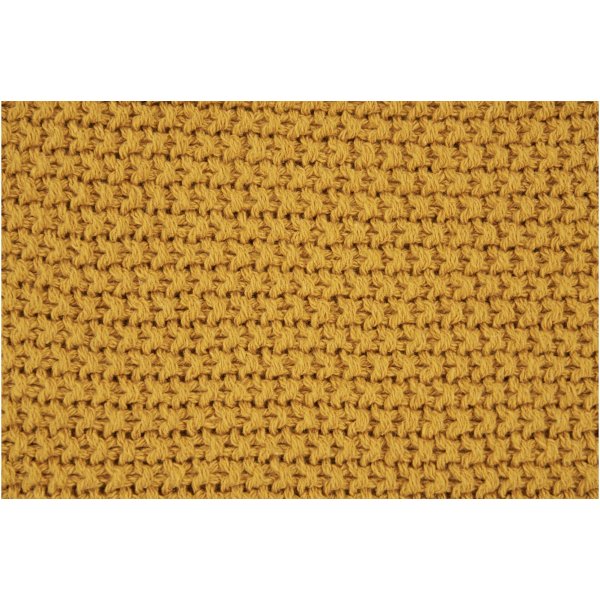 Pl�d 170 x 130 cm - Ockra