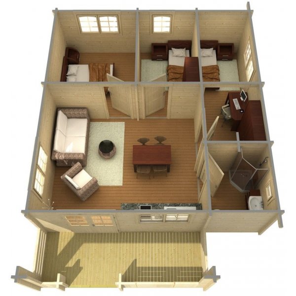 Fritidshus Gunnar - 66 m�