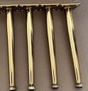 Kingsley sidoben 4-pack - Guldkrom