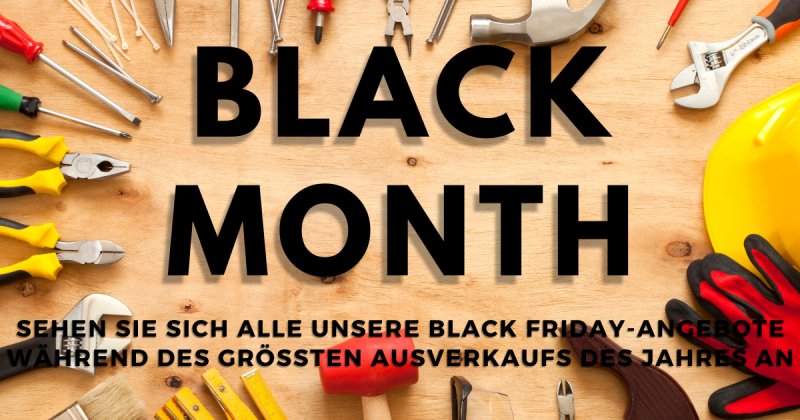 Black Month - Black friday angebot