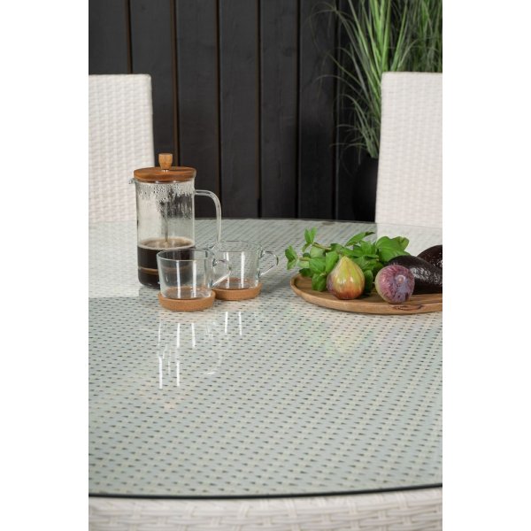 Frubol Matgrupp (ø150) - Vit - 6 Stolar Frubol Matgrupp (ø150) - Vit - 6 Stolar