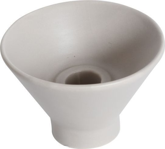 Rund ljusstake 10,5 cm - Beige