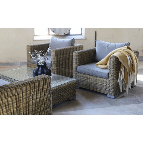 Jularbo Sofagruppe - Natürliches synthetisches Rattan Jularbo Sofagruppe - Natürliches synthetisches Rattan