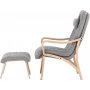 F�r� loungestol - Ljusgr�/Whitewash