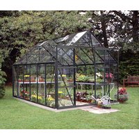 Växthus Magnum - 9,9 m² Svart med Härdat glas Växthus Magnum - 9,9 m² Svart med Härdat glas