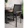 Dallaren Matgrupp (70x120) - Svart - 4 Stolar