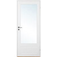 Innerdörr Bornholm - Kompakt dörrblad, spårfräst dekor & glas A14 Innerdörr Bornholm - Kompakt dörrblad, spårfräst dekor & glas A14