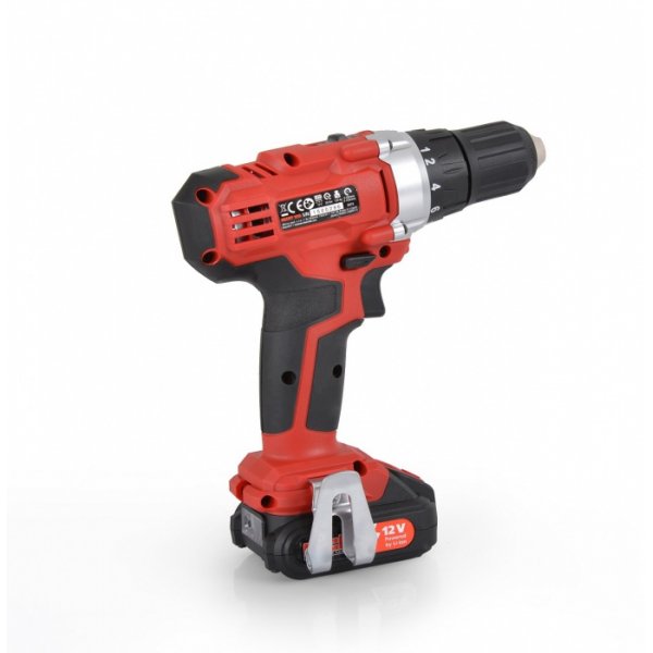 Borrskruvdragare med l�da - 12V 1,5Ah