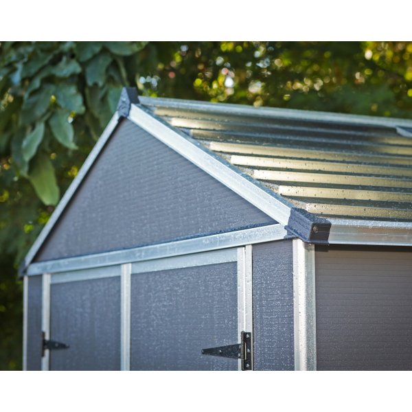 Canopia Rubicon Ultra Durable Værktøjsskur 7 m² - Mørkegrå Canopia Rubicon Ultra Durable Værktøjsskur 7 m² - Mørkegrå