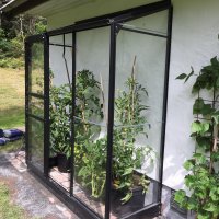 Väggväxthus Fröa - 1,3 m² Väggväxthus Fröa - 1,3 m²