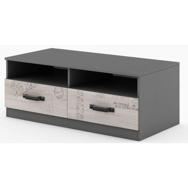 Deena TV-b�nk - Graphite/ek
