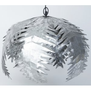Taklampa silver �56 cm