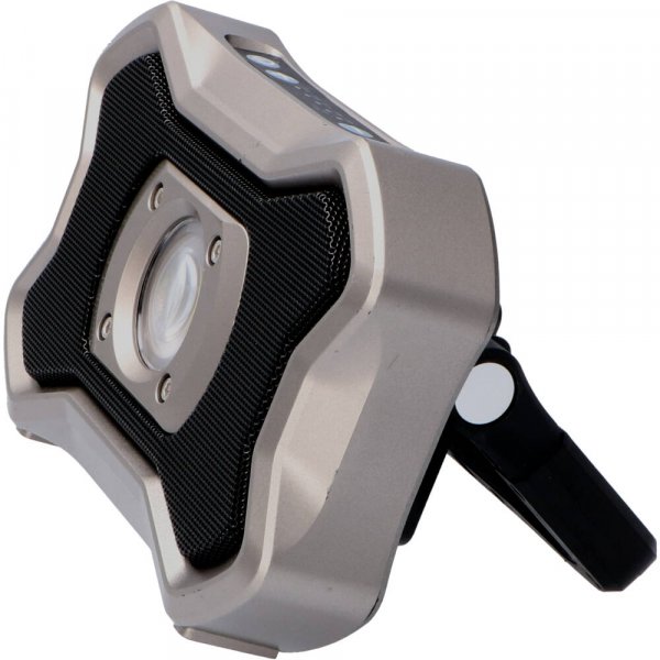 Laddningsbar strålkastare med högtalare Laddningsbar strålkastare med högtalare