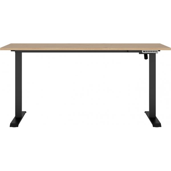 Skrivbord elektriskt 160 cm bred - Ek