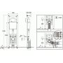 Gustavsberg Triomont XS Vario WC-Fixtur Gustavsberg Triomont XS Vario WC-Fixtur