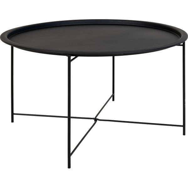 Bastia Couchtisch �75 cm - Schwarz