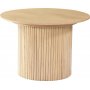 Scarlett soffbord �60 cm - Vitpigmenterad ek