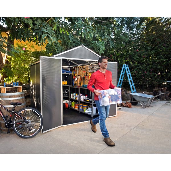 Canopia Rubicon Ultrah�llbar Redskapsbod 4,2 m� - M�rkgr�