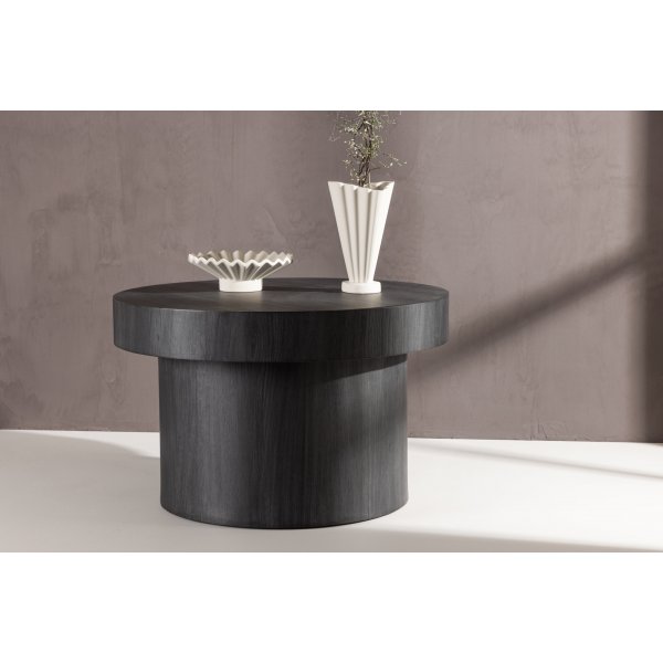 Malung soffbord �80 cm - Svart