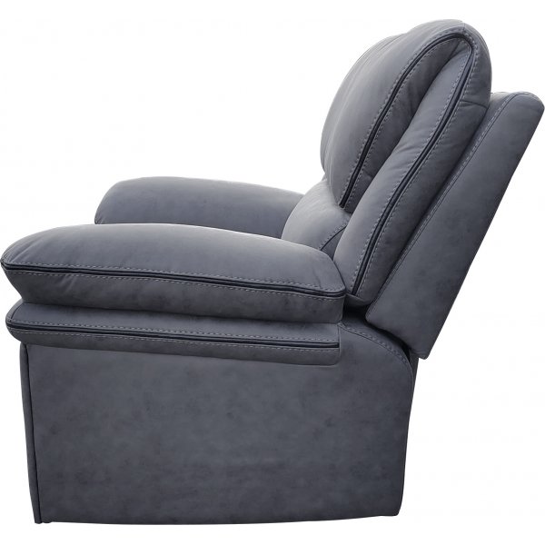 Reclinerf�t�lj gr� (Mikrofiber) - Riverdale