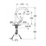 Grohe Diskldsblandare ettgrepp, DN 15 K4 33786