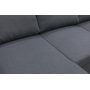 U-soffa Solna v�ndbar - 309 cm - m�rkgr�