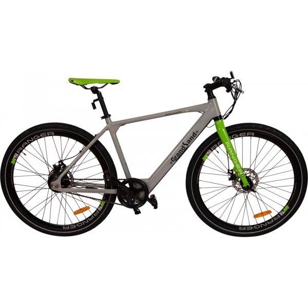 Elcykel Ranger - Gr + Lsktting