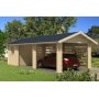 Tool - Carport STOCKHOLM, 800x340 27,2m2 - balik 70 mm tjock!