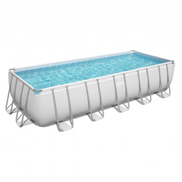 Bestway overjordisk pool 6,4  2,74 m - 132 cm dyb | Power Steel (5611Z)