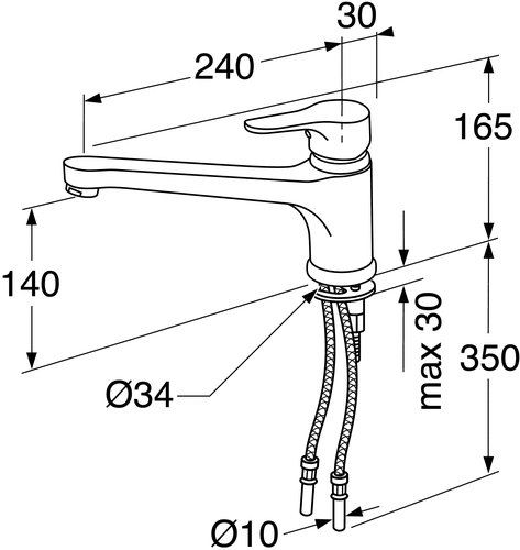 Gustavsberg Nautic K�ksblandare